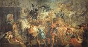 Peter Paul Rubens The Triumphal Entrance of Henry IV into Paris oil painting artist